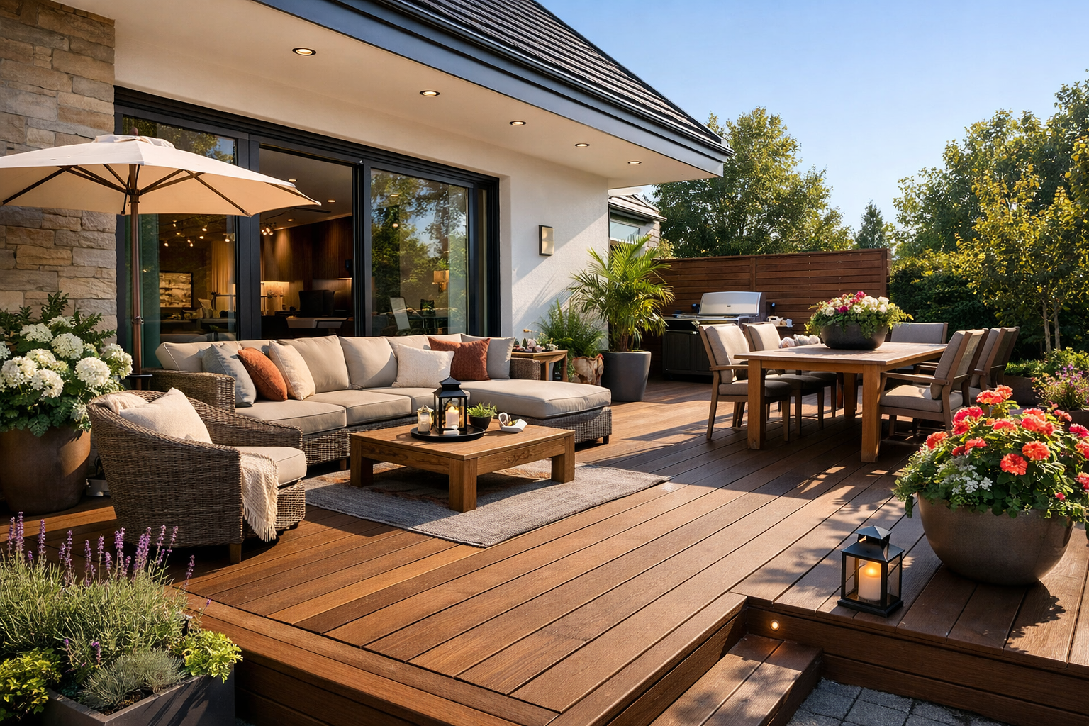 Réalisation de Terrasses